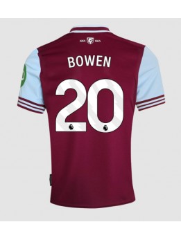 West Ham United Jarrod Bowen #20 Replika Hemmakläder 2024-25 Kortärmad